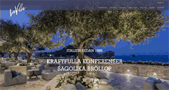 Desktop Screenshot of lavilla.se